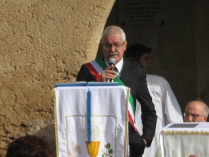 Il sindaco di Badolato, Giuseppe Nicola Parretta