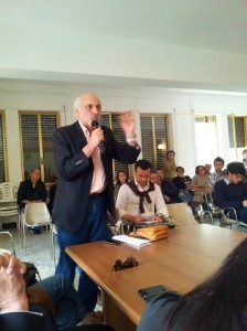 L'intervento dal pubblico del medico anestesista Renato Barone