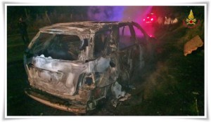 Santa Caterina Jonio – Incendiata un’auto nella notte