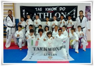 Il team Taekwondo Athlon al Torneo nazionale Kim & Liù di Formia