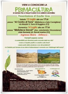 “Permacultura” – Giornata di informazione con Gautier Gras