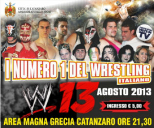 Il 13 agosto a Catanzaro arriverà il grande Wrestling