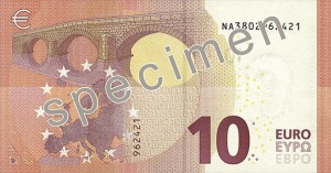 Arriva la nuova banconota da dieci euro