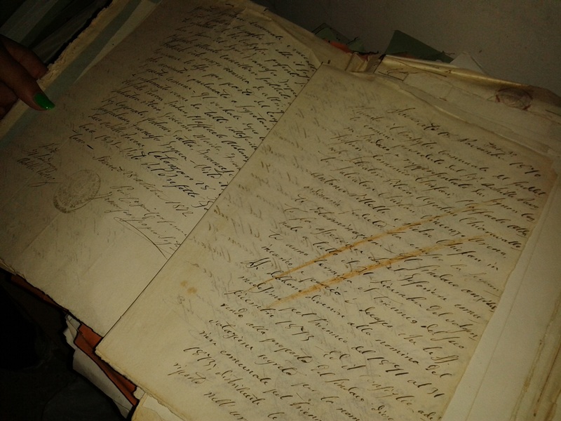 Documento antico presente nell’archivio storico di Soverato