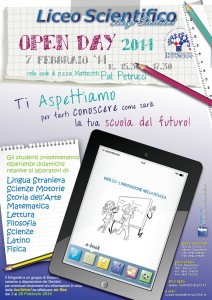 Catanzaro – Open Day al Liceo Scientifico “Siciliani”