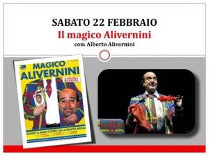 Chiaravalle – Sabato 22 febbraio spettacolo del magico Alivernini