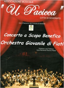 Soverato – Concerto dell’Orchestra Giovanile di Fiati dell’Associazione Musicale “U. Pacicca”
