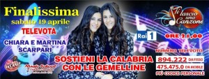 Chiara e Martina Scarpari sabato sera in Finale su Rai 1 a “Ti lascio una Canzone”