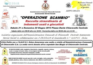 Chiaravalle Centrale – Il 21 e 22 giugno “Operazione Scambio”
