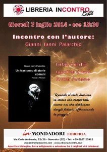 Soverato – Giovedì 3 luglio presentazione del libro di Gianni Ianni Palarchio