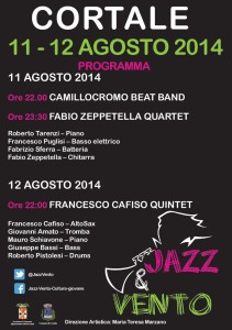 Cortale – Svelato il programma della undicesima edizione di “Jazz & Vento”