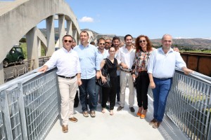 Montepaone-Soverato: Inaugurata la passerella pedonale sul fiume Beltrame
