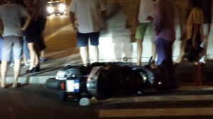 Soverato – Incidente stradale nella notte sul Corso Umberto I