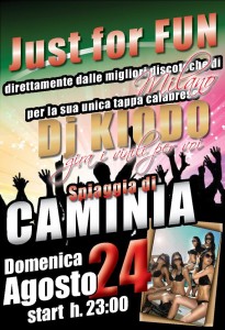 Caminia – Domenica 24 Agosto “Just for Fun”