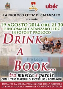 Catanzaro Lido – Martedì 19 Agosto “Drink a book”