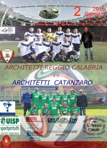 Bocale (RC) – Calcio, amichevole tra architetti di Catanzaro e di Reggio Calabria
