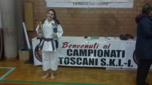 La giovane gasperinese Chiara Rizzotto campionessa di Karate a livello nazionale