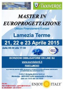 Lamezia Terme – Master in Europrogettazione Eurotalenti.eu