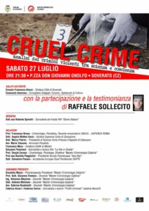 Sabato 27 Luglio “Estate Crime” a Soverato con Raffaele Sollecito