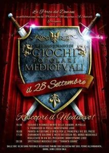 Montepaone – Domenica 28 settembre i “Giochi Popolari Medioevali”