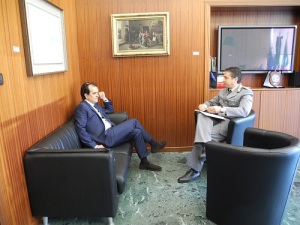 Il presidente della Provincia Bruno ha incontrato Nicola Cucci